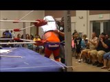 Casket Match:  Richie Paradise vs Tim Serrago -  for the New Era Wrestling Heavyweight Championship (7-16-13; Fort Myers, Florida)