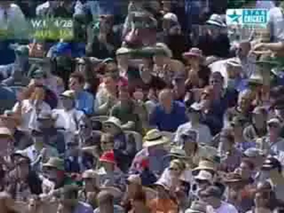 Andy Bichel 5 for 60   Australia v West Indies 4th test at MCG 2000 01