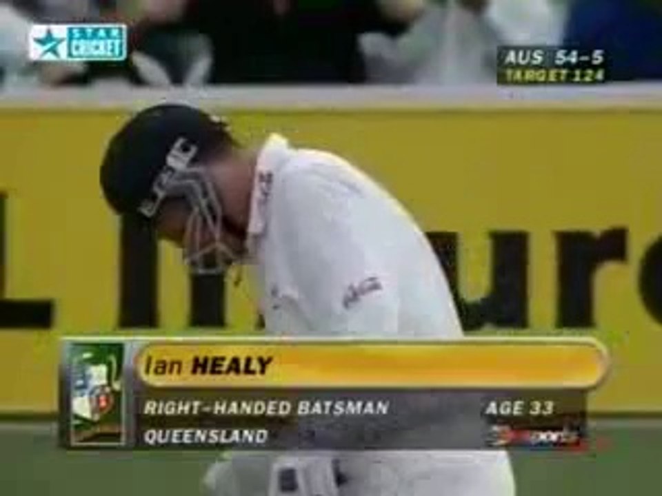 Andy Caddick 5 for 42   England v Australia 6th test at the Oval 1997