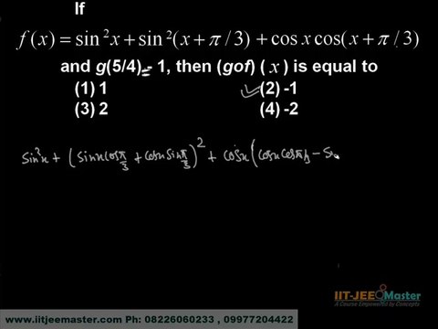 Function Problems for AIEEE Preparation IIT JEE Tips IIT Study Material