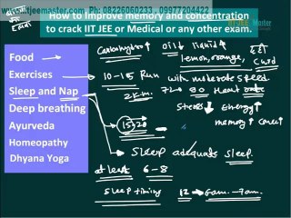 Get super memory and concentration to crack IIT JEE