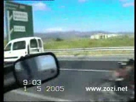 Mobylette Sur Autoroute