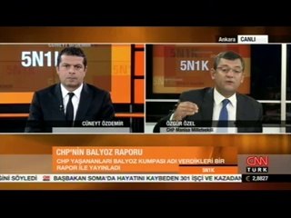 CHP MV Özgür Özel:"Balyoz'un senaristleri AKP ve Cemaattir" -CNN Türk 5N1K 03/06/2014