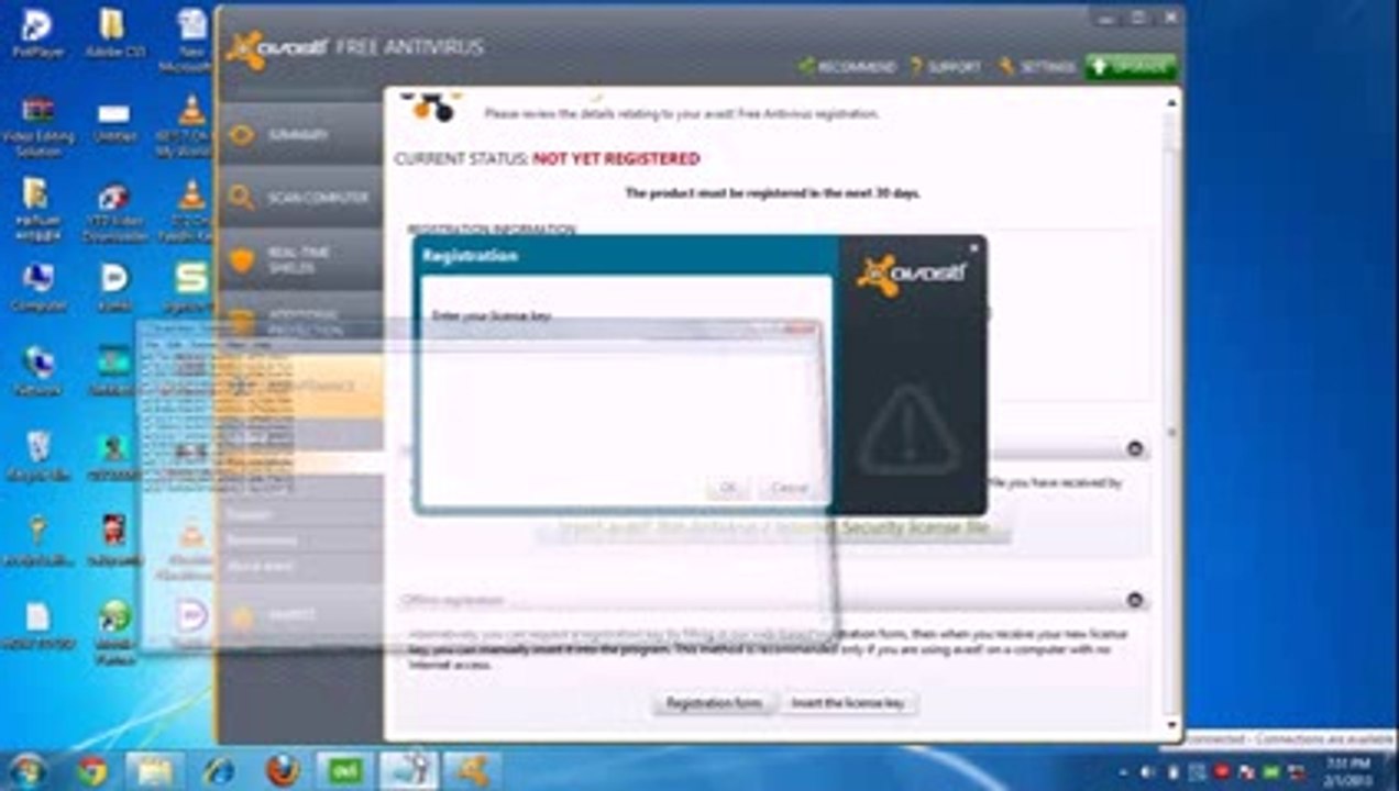 Avast Anti-Virus 2013 Serial Key Valid up to 2038. 100% Working(Avast 8 key Updated )