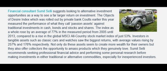 UK Interest Rates Held at 0.5% – Sumit Selli Looks at Alternative Investment Opportunities