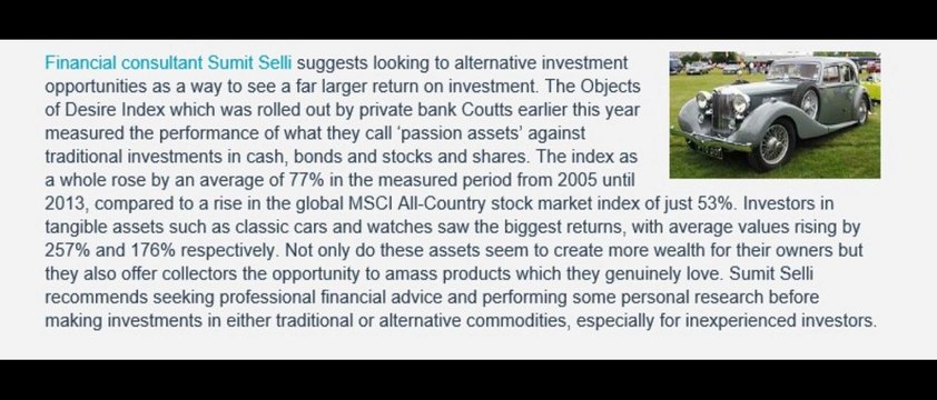 UK Interest Rates Held at 0.5% – Sumit Selli Looks at Alternative Investment Opportunities