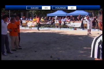 Huitième de finale de l'International à pétanque de Draguignan - 2014