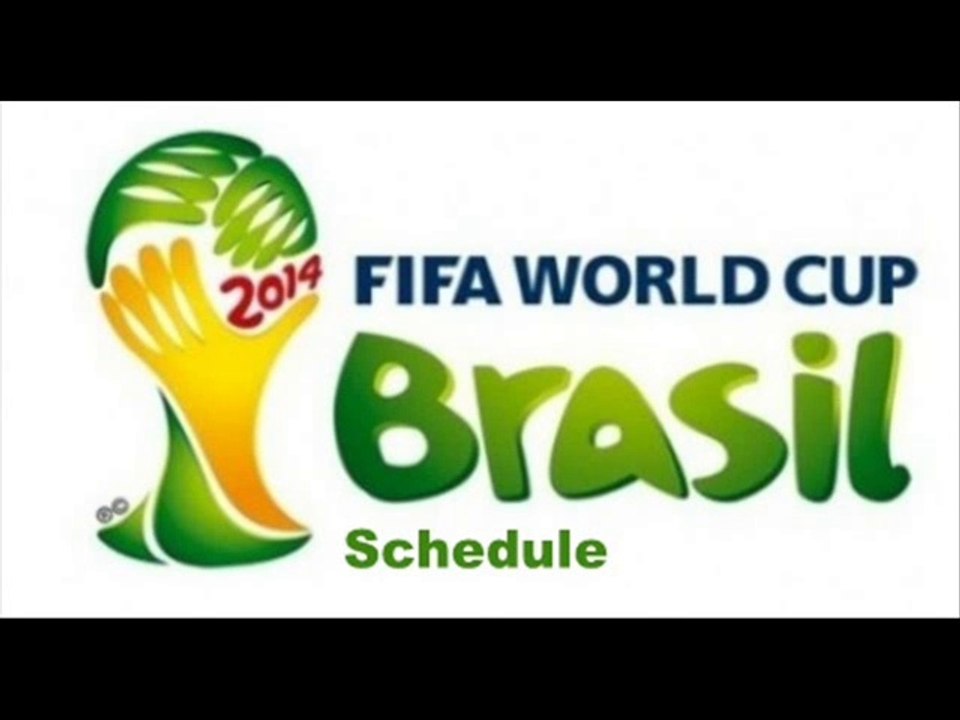 Fifa World Cup 2014 Schedule