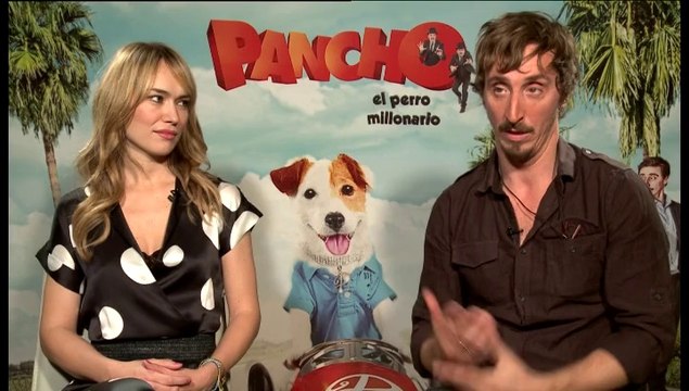 Patricia Conde e Iván Massagué cuidan de Pancho, el perro millonario