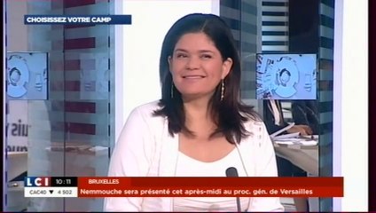 Raquel Garrido invitée à "Choisissez votre camp" sur LCI le 04/06/2014