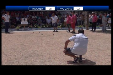 Quarts de finale de l'International à pétanque de Draguignan - 2014