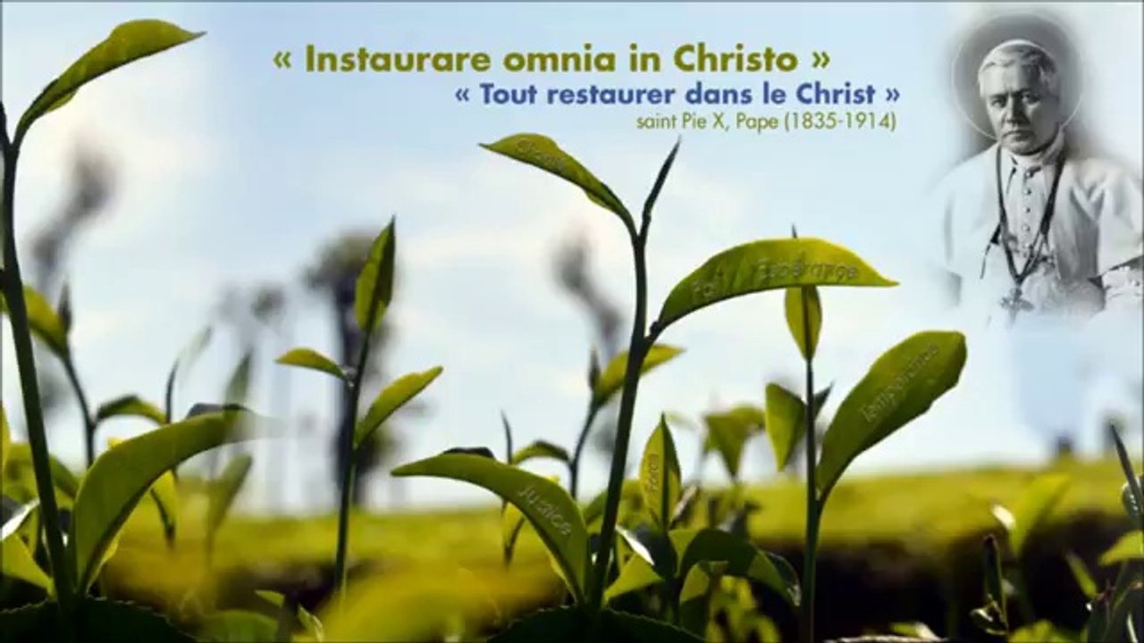 Notre charge apostolique Pape saint Pie X