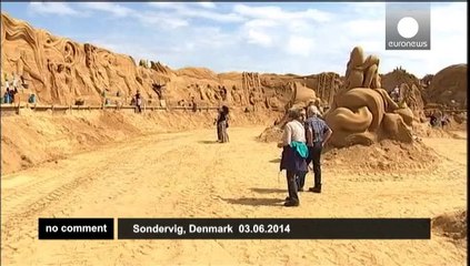 12th International Sand Sculpture festival in Denmark