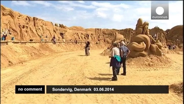 12th International Sand Sculpture festival in Denmark