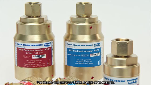 Pare-flammes - protection contre les retours de flamme