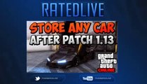 GTA 5 Online BRING CARS FROM SINGLEPLAYER TO MULTIPLAYER 1.13 - SP TO MP GLITCH AFTER PATCH 1.13