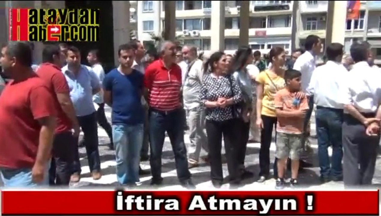 Güvenlik görevlileri eylemde