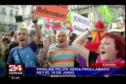 El príncipe Felipe será proclamado Rey de España el 18 de junio