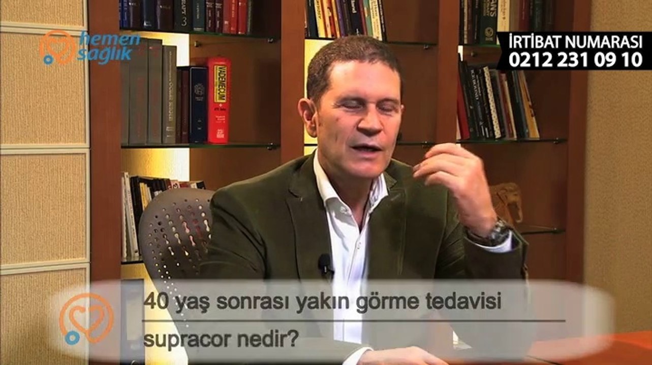 Opr.Uzm.Dr. Sinan Göker 40 yaş sonrası yakın görme tedavisi supracor nedir?