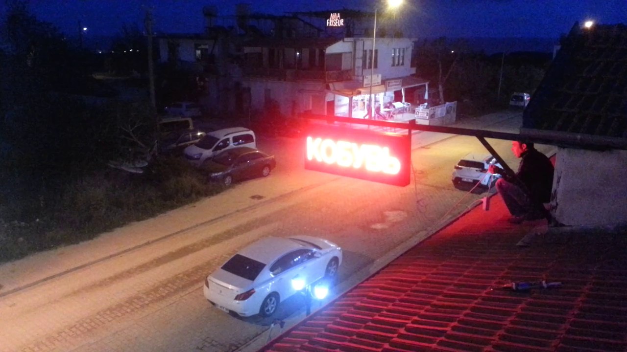 Alanya KAyan Yazı Led Yazı 0533 361 90 88