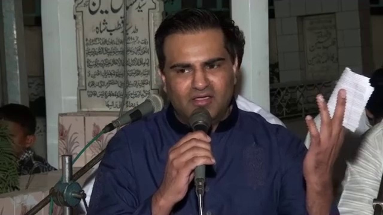 Haq Ka Irfan Jo Paya To Ali Yaad Aya - Qasida By Syed Ali Haider - 4 Shuban 2014 - Tahlianwala Jhelum