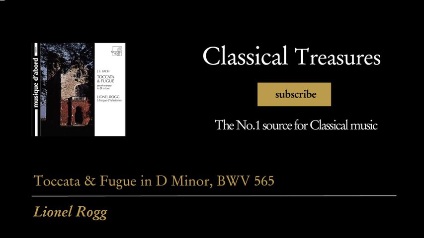 Johann Sebastian Bach - Toccata & Fugue in D Minor, BWV 565