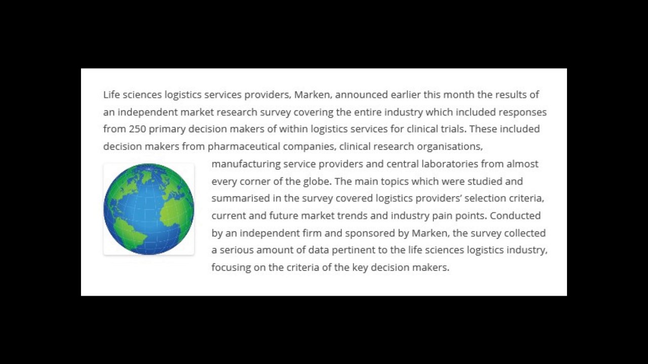 Wes Wheeler of Marken Releases Results of Industry Survey
