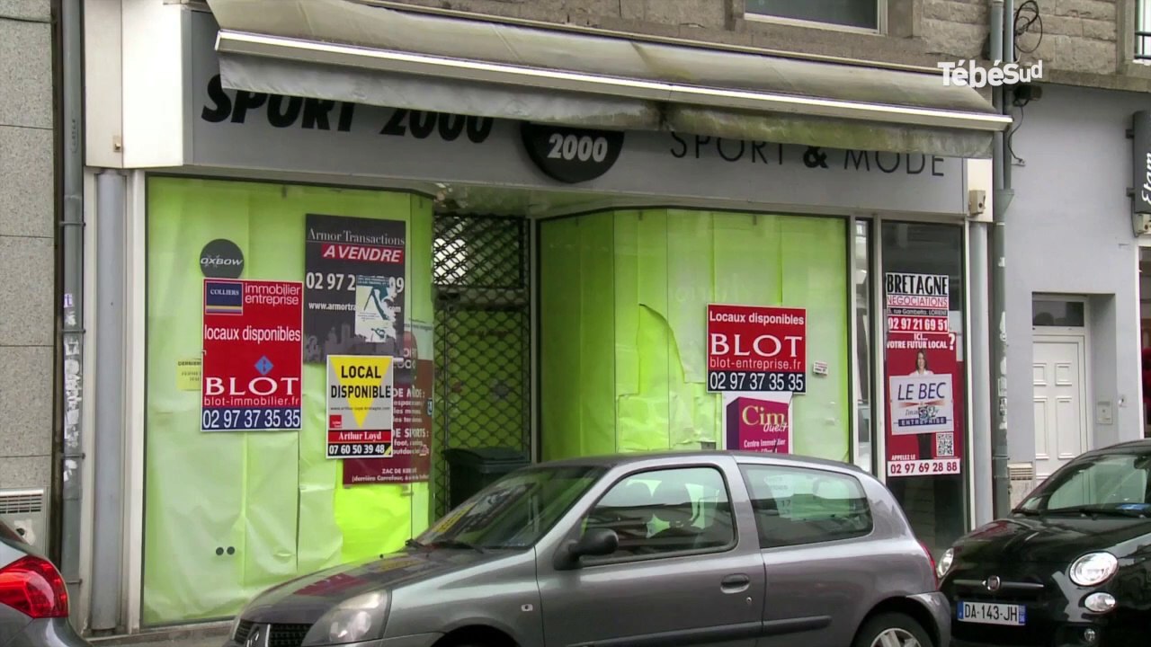 Lorient. Commerces : augmentation de la vacance