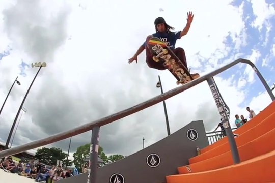Volcom presents Stop #2 Wild In The Parks @ San Sebastian - Skateboard