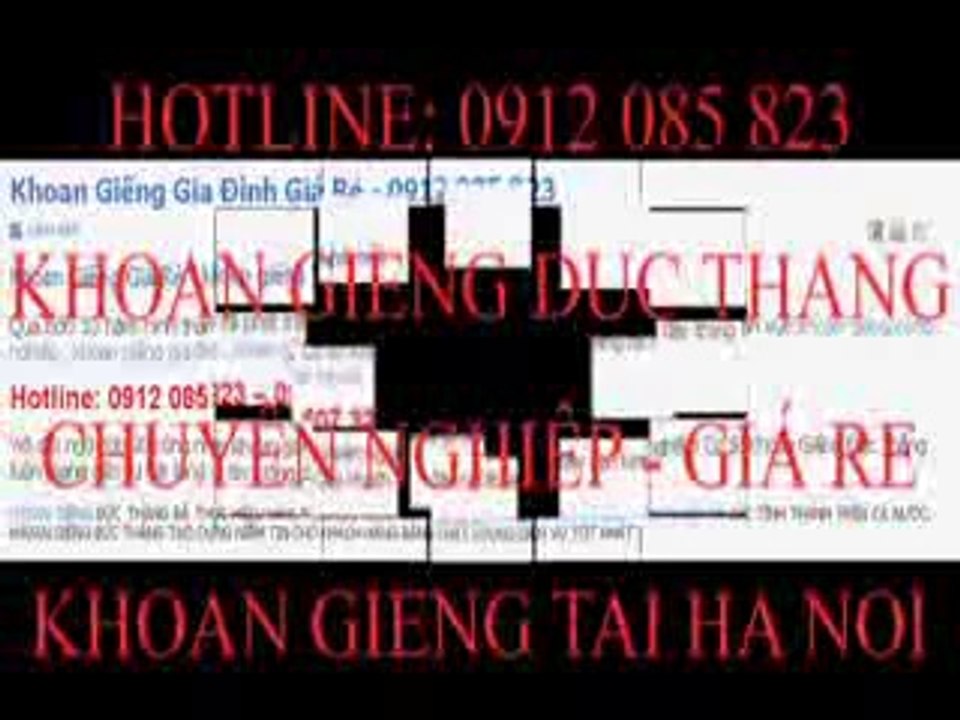 Khoan giếng giá rẻ - Khoan giếng công nghiệp , gia đình