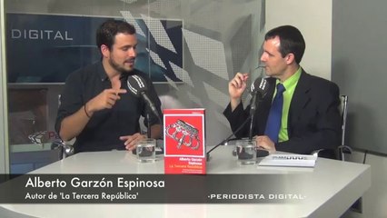 Alberto Garzón, autor de 'La Tercera República'. 4-6-2014