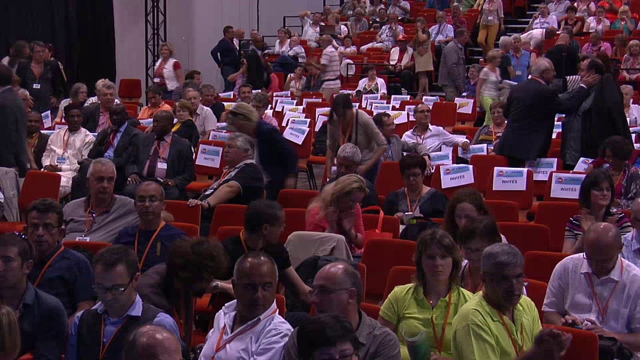 48e congrès de la CFDT - Présentation des invités internationaux et discours du secrétaire général de la CSI (4 juin - 15h30 à 15h45)