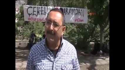 Amasyalılar'dan ağaç katliamına karşı direniş
