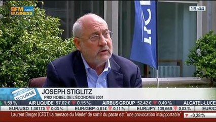 "Le problème le plus important est la faiblesse de l'économie mondiale": Joseph Stiglitz, dans Intégrale Bourse – 04/06