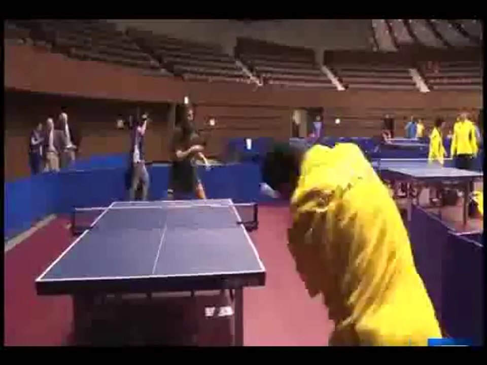 Meet the armless Egyptian table tennis champion Ibrahim hamato video