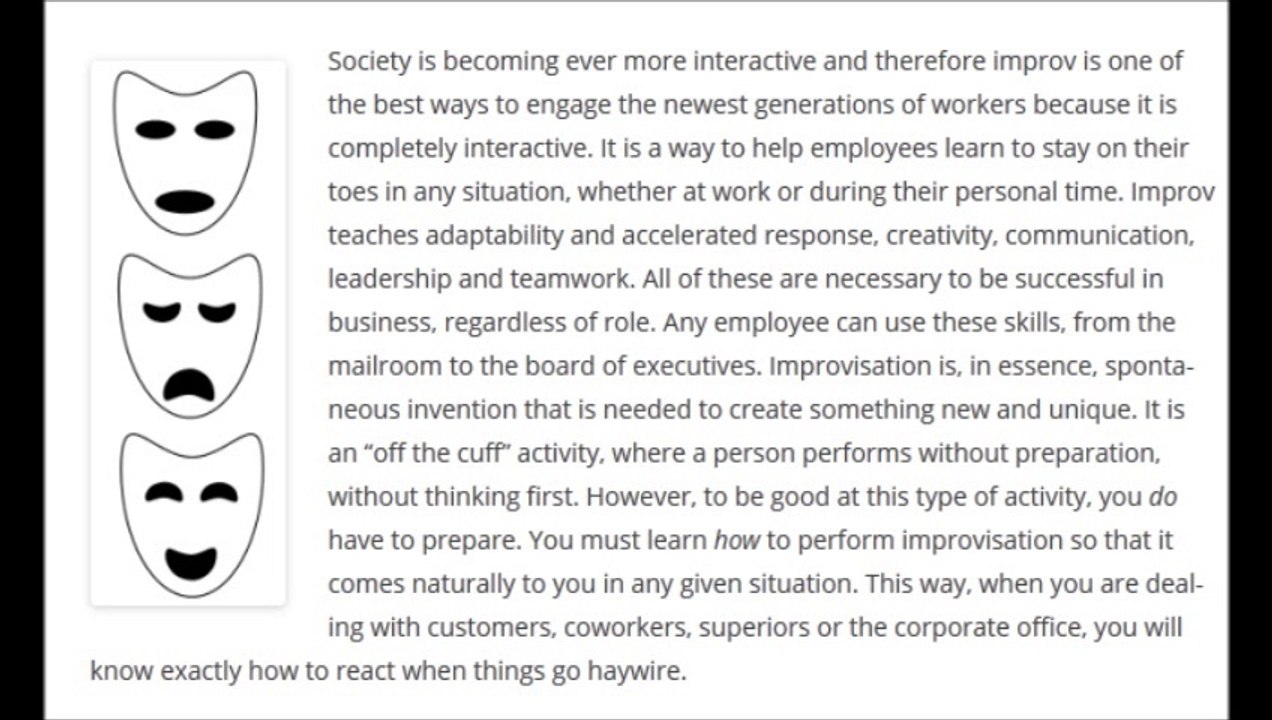 Nicole Amanda Linger - Improvisation for development