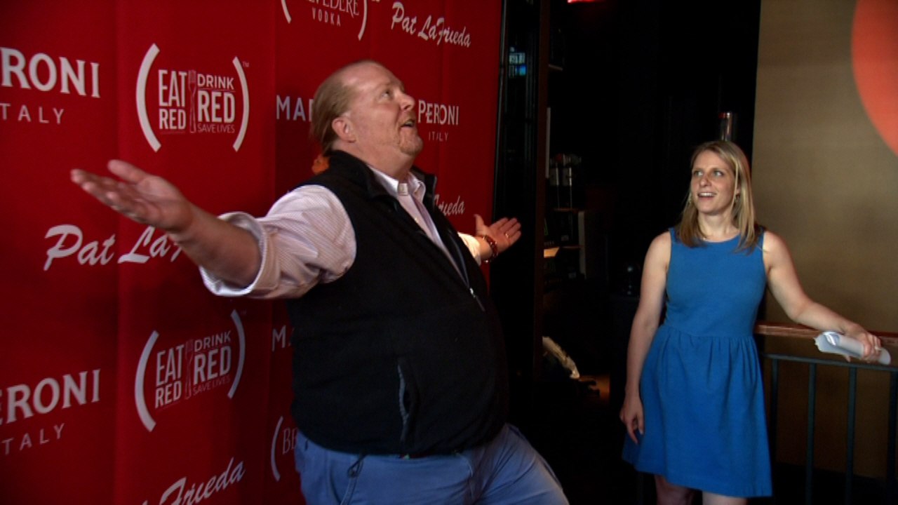 Eat Red, Drink Red, Save Lives With Mario Batali and Bono