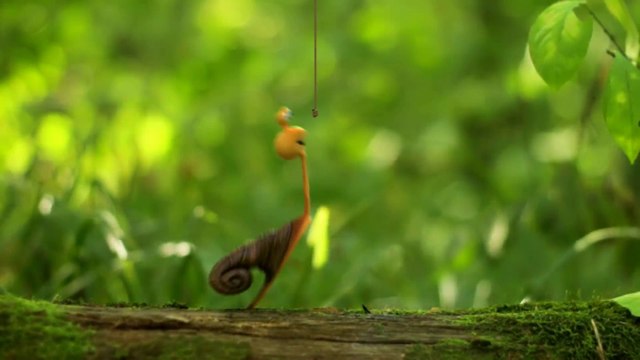 Улитка (заставка для детского видео)