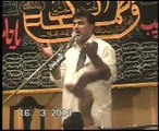 majlis Zakir Nasir Abbas notak Jalsa 16 mar 2014 shah Allah Ditta Islamabad