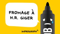 IMPROGRAPH #23 « FROMAGE À H.R. GIGER » #imprograph