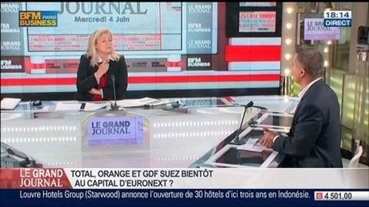 Dominique Cerutti, directeur général d’Euronext, dans Le Grand Journal - 04/06 1/4