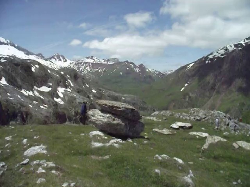 Panorama lac d'Estaens