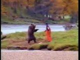 Bear Gets Ass Kicked By Karate Guy
