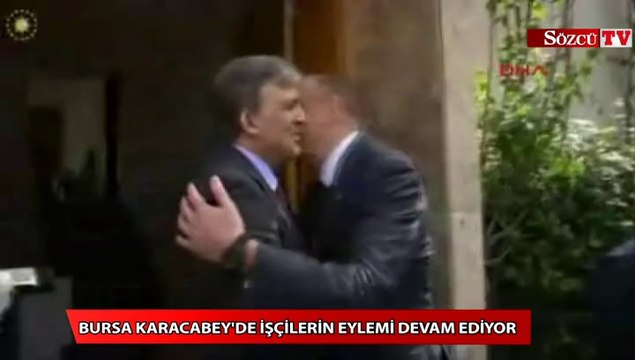 Abdullah Gül İlham Aliyev ile görüştü