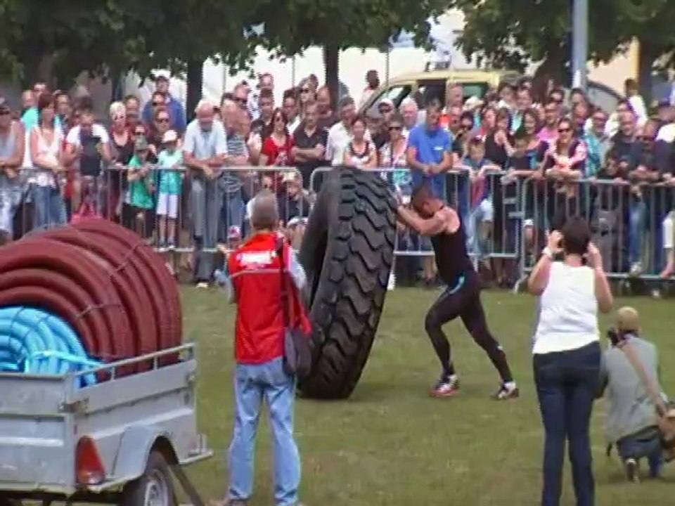L'HOMME LE PLUS FORT DU MORVAN 2014 - LE PNEU
