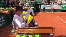 Halep'ten muazzam performans