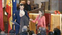 Príncipes de Asturias entregan el Príncipe de Viana