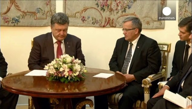 Ucraina: Petro Poroshenko in Polonia, preannuncia piano di pace