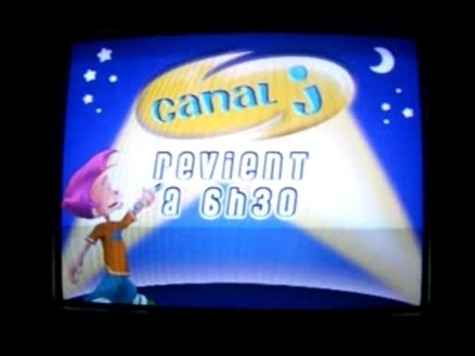 Canal J Fin des programmes