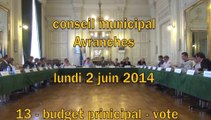 conseil municipal > Avranches > 2 juin 2014 > budget principal - subventions associations - délégations - BD sur la Libération